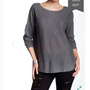 Vince Rack Stitch Wool Cashmere Blend Sweater